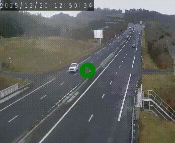 <h2>Caméra autoroutière France - A75, Coren, en direction de Montpellier</h2>