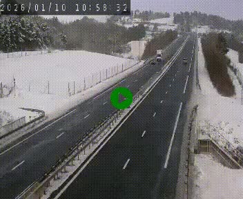 <h2>Caméra autoroutière France - A75, Coren, en direction de Montpellier</h2>