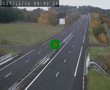 <h2>Caméra autoroutière France - A75, Coren, en direction de Montpellier</h2>