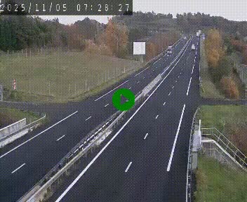 <h2>Caméra autoroutière France - A75, Coren, en direction de Montpellier</h2>