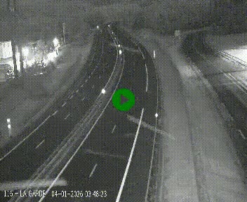 <h2>Caméra autoroute A75 à hauteur du col du rocher blanc en direction de Montpellier</h2>