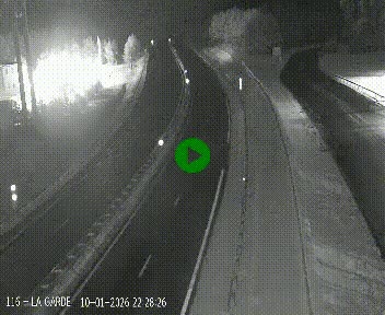 <h2>Caméra autoroute A75 à hauteur du col du rocher blanc en direction de Montpellier</h2>