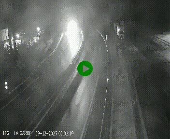 <h2>Caméra autoroute A75 à hauteur du col du rocher blanc en direction de Montpellier</h2>