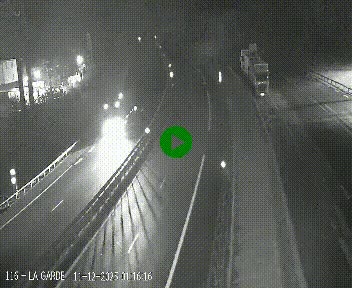 <h2>Caméra autoroute A75 à hauteur du col du rocher blanc en direction de Montpellier</h2>