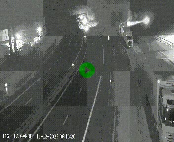 <h2>Caméra autoroute A75 à hauteur du col du rocher blanc en direction de Montpellier</h2>