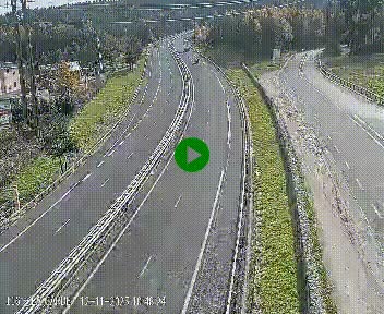 <h2>Caméra autoroute A75 à hauteur du col du rocher blanc en direction de Montpellier</h2>