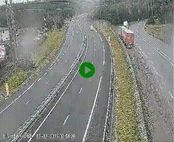 <h2>Caméra autoroute A75 à hauteur du col du rocher blanc en direction de Montpellier</h2>