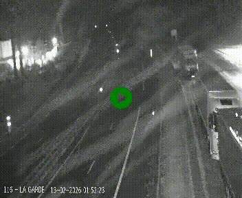 Caméra autoroute A75 à hauteur du col du rocher blanc en direction de Montpellier