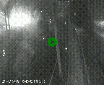 <h2>Caméra autoroute A75 à hauteur du col du rocher blanc en direction de Montpellier</h2>