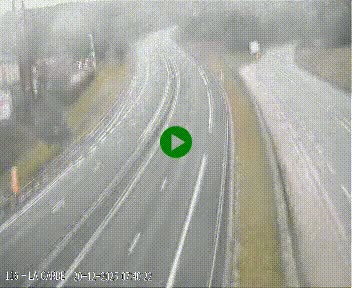 <h2>Caméra autoroute A75 à hauteur du col du rocher blanc en direction de Montpellier</h2>