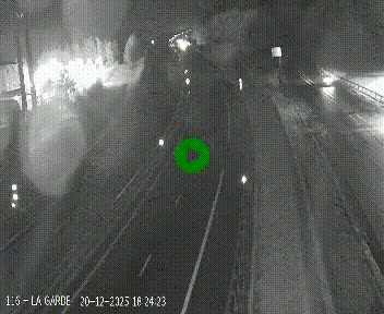 <h2>Caméra autoroute A75 à hauteur du col du rocher blanc en direction de Montpellier</h2>