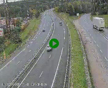 <h2>Caméra autoroute A75 à hauteur du col du rocher blanc en direction de Montpellier</h2>