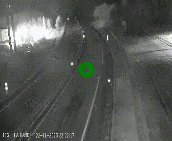 Caméra autoroute A75 à hauteur du col du rocher blanc en direction de Montpellier