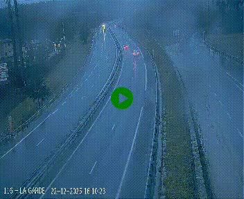 <h2>Caméra autoroute A75 à hauteur du col du rocher blanc en direction de Montpellier</h2>