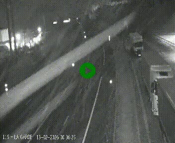 <h2>Caméra autoroute A75 à hauteur du col du rocher blanc en direction de Montpellier</h2>