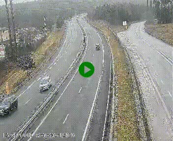 <h2>Caméra autoroute A75 à hauteur du col du rocher blanc en direction de Montpellier</h2>
