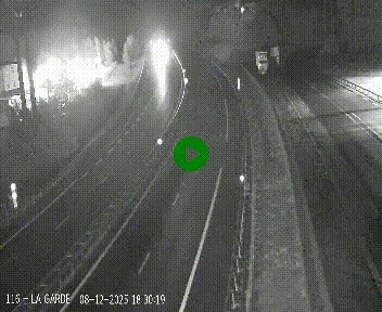 <h2>Caméra autoroute A75 à hauteur du col du rocher blanc en direction de Montpellier</h2>