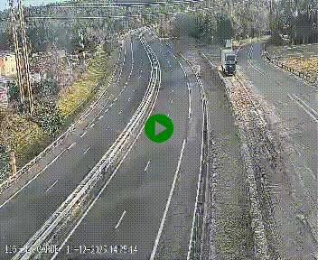 <h2>Caméra autoroute A75 à hauteur du col du rocher blanc en direction de Montpellier</h2>
