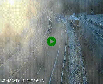 <h2>Caméra autoroute A75 à hauteur du col du rocher blanc en direction de Montpellier</h2>