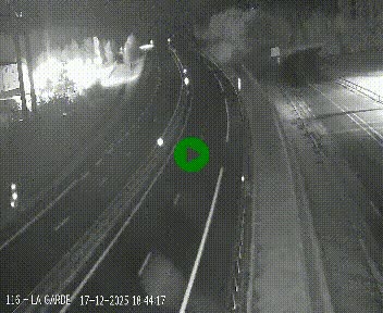 <h2>Caméra autoroute A75 à hauteur du col du rocher blanc en direction de Montpellier</h2>