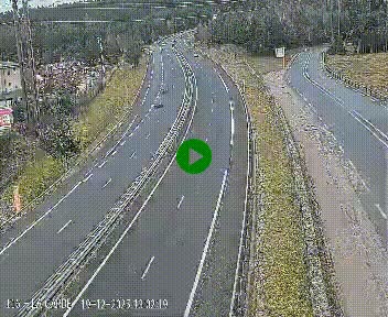 <h2>Caméra autoroute A75 à hauteur du col du rocher blanc en direction de Montpellier</h2>