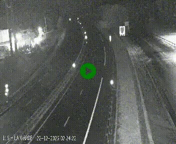 <h2>Caméra autoroute A75 à hauteur du col du rocher blanc en direction de Montpellier</h2>