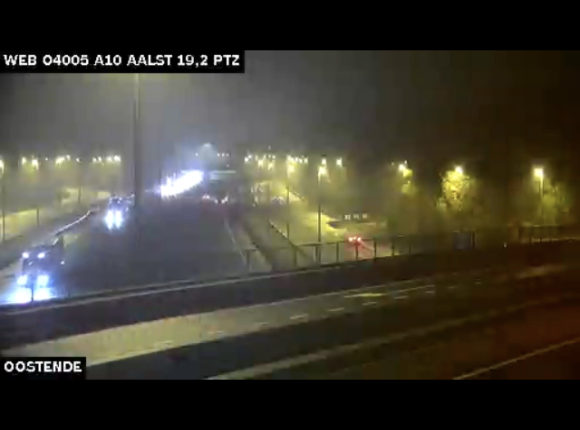 <h2>Caméra trafic Belgique - E40 (A10), Alost direction Gand en provenance de Bruxelles</h2>
