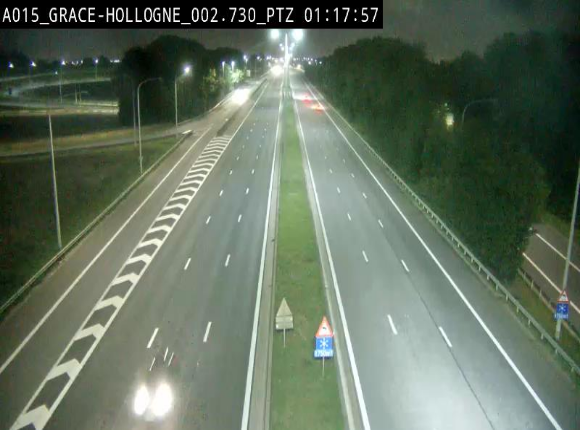 <h2>Caméra trafic Belgique - Grâce-Hollogne - E42, jonction avec A604, direction Loncin/Aéroport de Liège -  BK 3.2</h2>