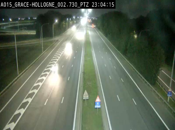 <h2>Caméra trafic Belgique - Grâce-Hollogne - E42, jonction avec A604, direction Loncin/Aéroport de Liège -  BK 3.2</h2>