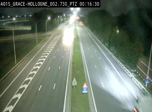 <h2>Caméra trafic Belgique - Grâce-Hollogne - E42, jonction avec A604, direction Loncin/Aéroport de Liège -  BK 3.2</h2>