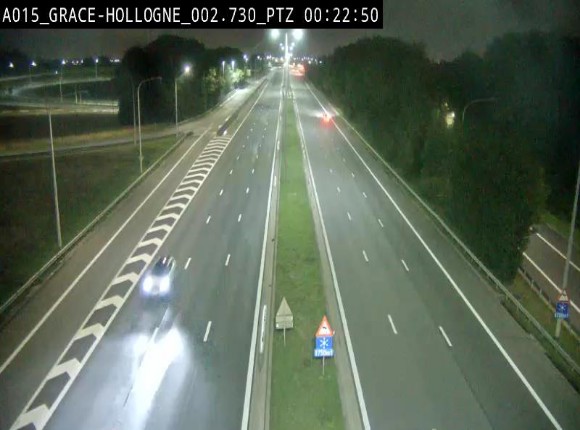 <h2>Caméra trafic Belgique - Grâce-Hollogne - E42, jonction avec A604, direction Loncin/Aéroport de Liège -  BK 3.2</h2>