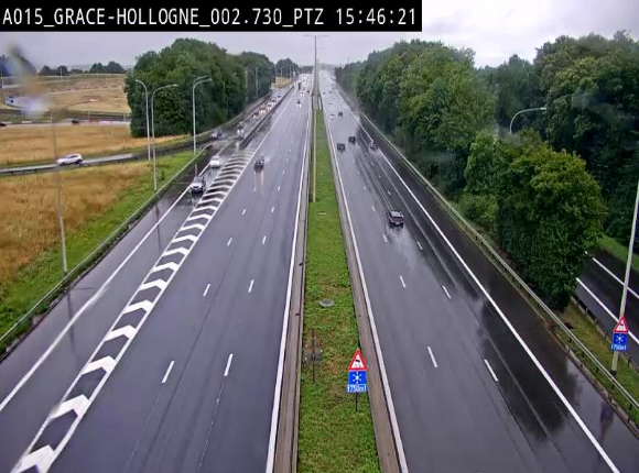 <h2>Caméra trafic Belgique - Grâce-Hollogne - E42, jonction avec A604, direction Loncin/Aéroport de Liège -  BK 3.2</h2>