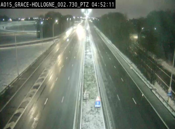<h2>Caméra trafic Belgique - Grâce-Hollogne - E42, jonction avec A604, direction Loncin/Aéroport de Liège - BK 3.2</h2>