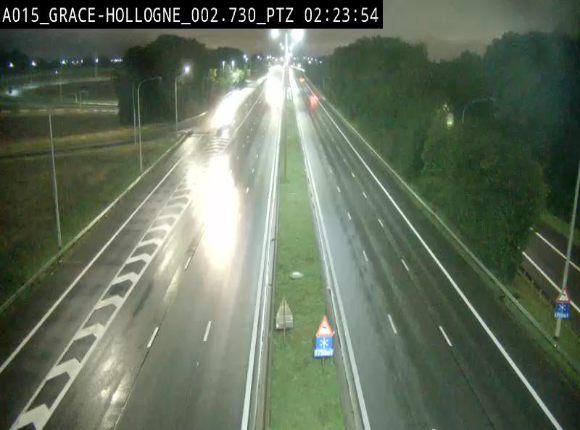 <h2>Caméra trafic Belgique - Grâce-Hollogne - E42, jonction avec A604, direction Loncin/Aéroport de Liège -  BK 3.2</h2>