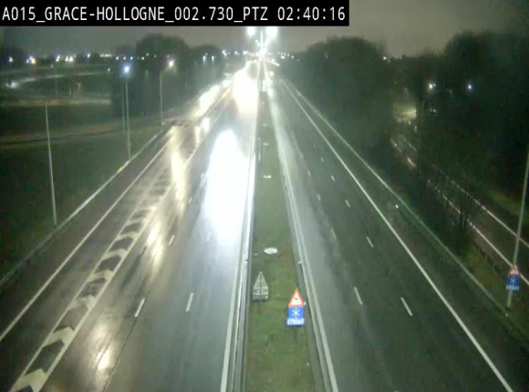 <h2>Caméra trafic Belgique - Grâce-Hollogne - E42, jonction avec A604, direction Loncin/Aéroport de Liège -  BK 3.2</h2>