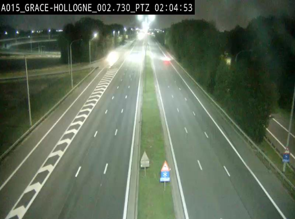<h2>Caméra trafic Belgique - Grâce-Hollogne - E42, jonction avec A604, direction Loncin/Aéroport de Liège -  BK 3.2</h2>