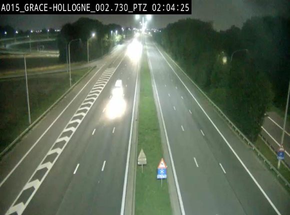 <h2>Caméra trafic Belgique - Grâce-Hollogne - E42, jonction avec A604, direction Loncin/Aéroport de Liège -  BK 3.2</h2>