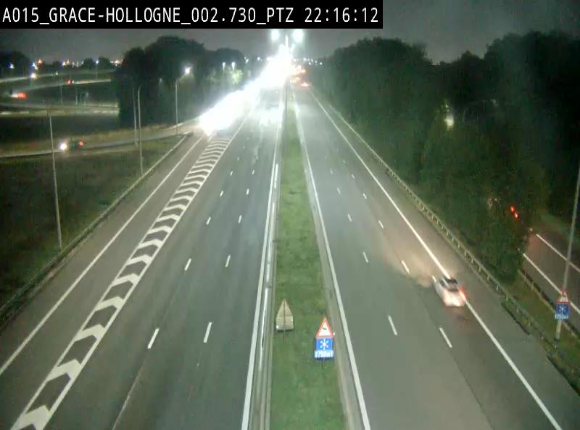 <h2>Caméra trafic Belgique - Grâce-Hollogne - E42, jonction avec A604, direction Loncin/Aéroport de Liège -  BK 3.2</h2>