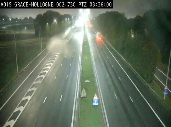 <h2>Caméra trafic Belgique - Grâce-Hollogne - E42, jonction avec A604, direction Loncin/Aéroport de Liège -  BK 3.2</h2>