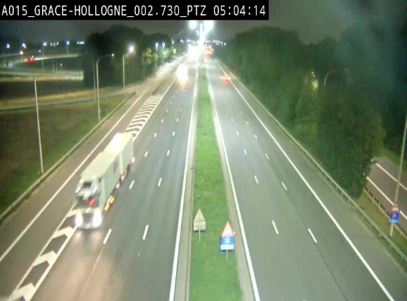 <h2>Caméra trafic Belgique - Grâce-Hollogne - E42, jonction avec A604, direction Loncin/Aéroport de Liège -  BK 3.2</h2>