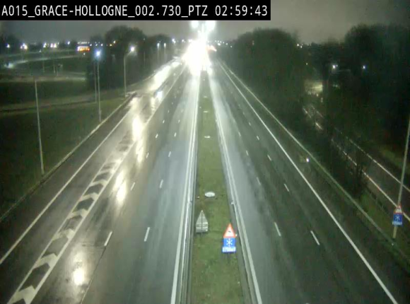 <h2>Caméra trafic Belgique - Grâce-Hollogne - E42, jonction avec A604, direction Loncin/Aéroport de Liège - BK 3.2</h2>