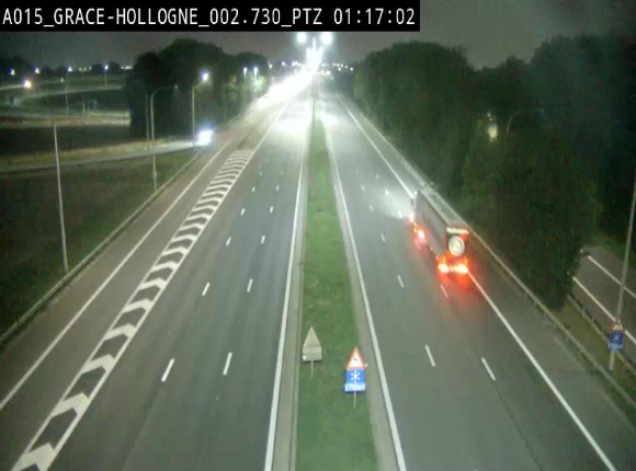 <h2>Caméra trafic Belgique - Grâce-Hollogne - E42, jonction avec A604, direction Loncin/Aéroport de Liège -  BK 3.2</h2>