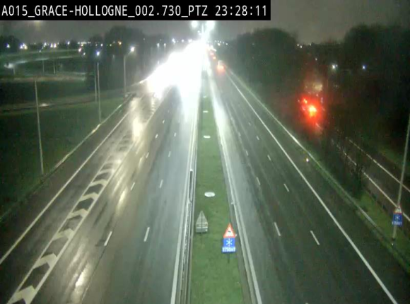 Caméra trafic Belgique - Grâce-Hollogne - E42, jonction avec A604, direction Loncin/Aéroport de Liège -  BK 3.2