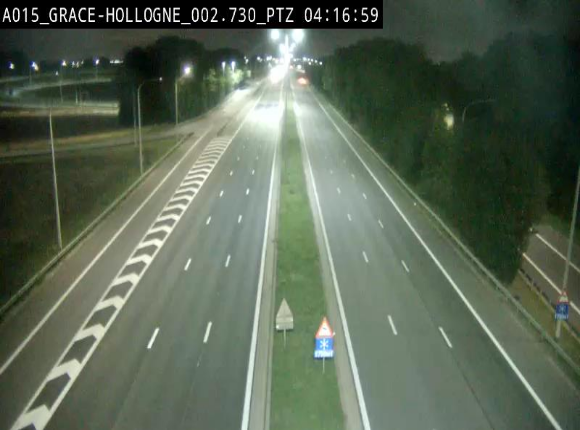 <h2>Caméra trafic Belgique - Grâce-Hollogne - E42, jonction avec A604, direction Loncin/Aéroport de Liège -  BK 3.2</h2>