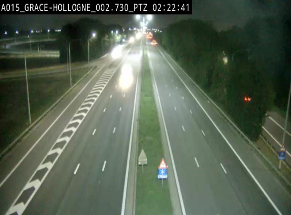 <h2>Caméra trafic Belgique - Grâce-Hollogne - E42, jonction avec A604, direction Loncin/Aéroport de Liège -  BK 3.2</h2>