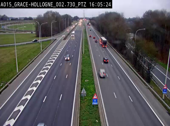 Caméra trafic Belgique - Grâce-Hollogne - E42, jonction avec A604, direction Loncin/Aéroport de Liège -  BK 3.2