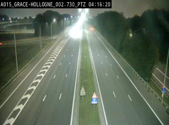 <h2>Caméra trafic Belgique - Grâce-Hollogne - E42, jonction avec A604, direction Loncin/Aéroport de Liège -  BK 3.2</h2>