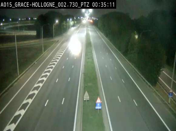 <h2>Caméra trafic Belgique - Grâce-Hollogne - E42, jonction avec A604, direction Loncin/Aéroport de Liège -  BK 3.2</h2>