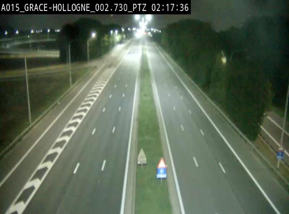 <h2>Caméra trafic Belgique - Grâce-Hollogne - E42, jonction avec A604, direction Loncin/Aéroport de Liège -  BK 3.2</h2>