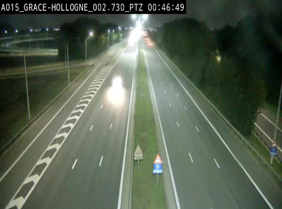 <h2>Caméra trafic Belgique - Grâce-Hollogne - E42, jonction avec A604, direction Loncin/Aéroport de Liège -  BK 3.2</h2>